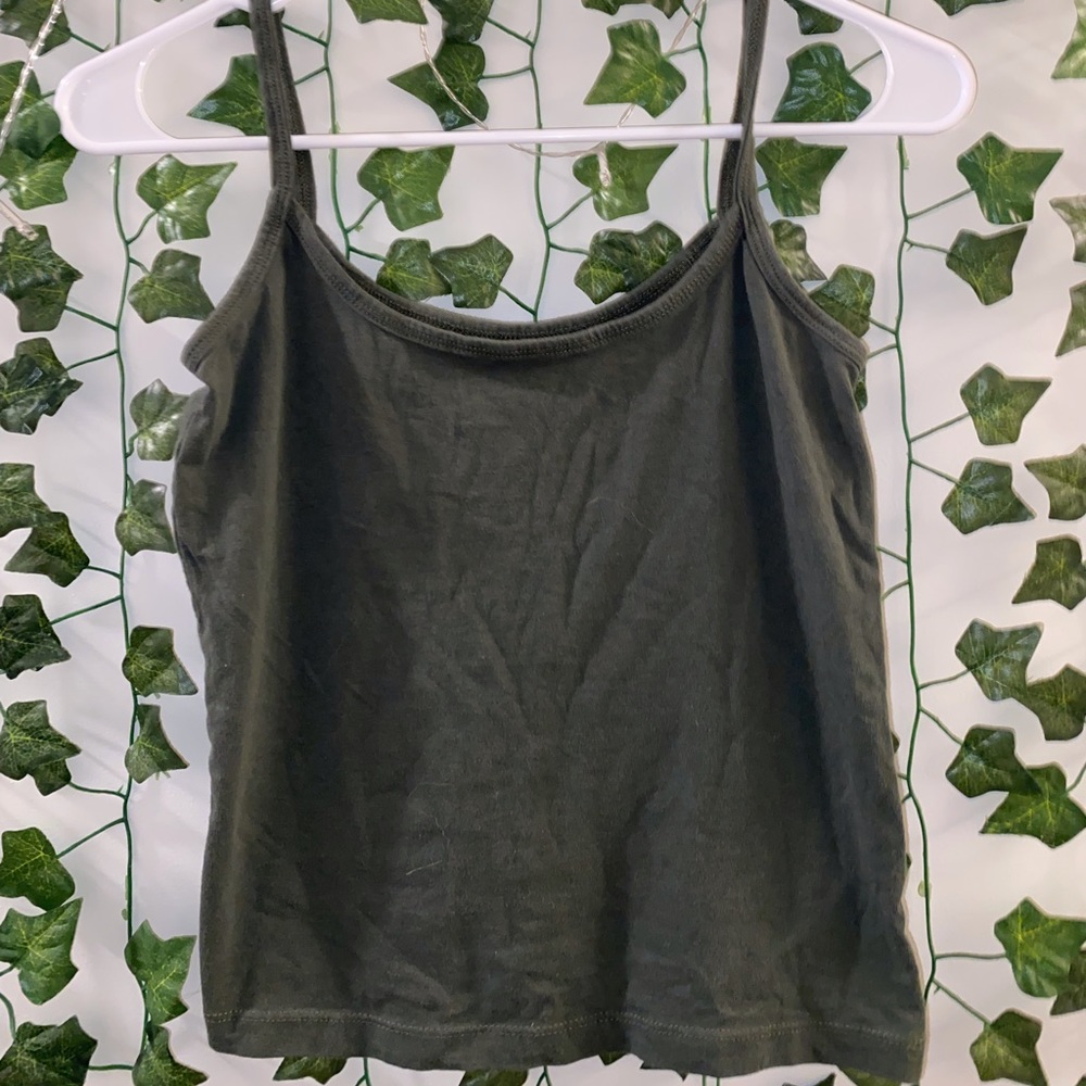 Dark Green Cami